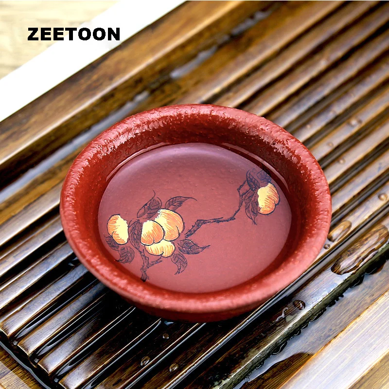 Оригинальная чайная чашка из исинской глины 70 мл|tea bowl|ceramic teacupset tea cup |