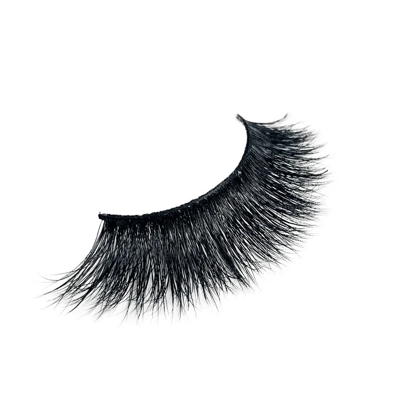 Ручной 3D норковые накладные ресницы натуральный длинный светильник телесный вид