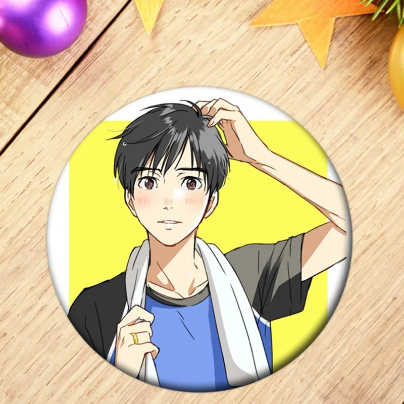 1 шт. лидер продаж аниме Yuri! Значок на льду для косплея мультфильм брошь Yuri