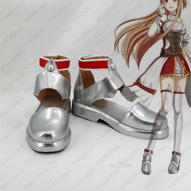 Новинка искусство меча онлайн полые для реализации косплей обувь аниме Yuuki Asuna patry