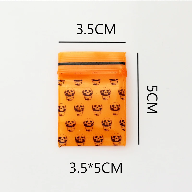 100 шт. пластиковые пакеты с застежкой молнией 3 5x5/1 37x1 96 дюймов|bag bag|bag smallbag |