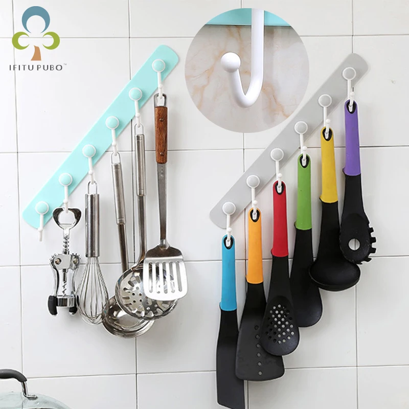 Вешалка для ванной комнаты алюминиевый крючок полотенец пластиковая дверь