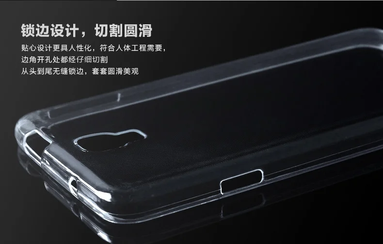 Ультратонкий мягкий прозрачный силиконовый чехол из ТПУ для Samsung Galaxy Note 3 Neo