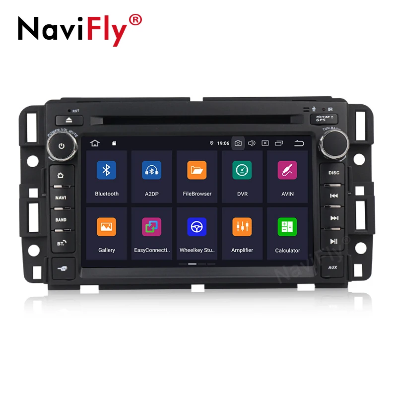 2din Android 9 0 IPS DSP автомобильный радиоплеер GPS навигация для Chevrolet Tahoe Traverse BUICK Enclave GMC