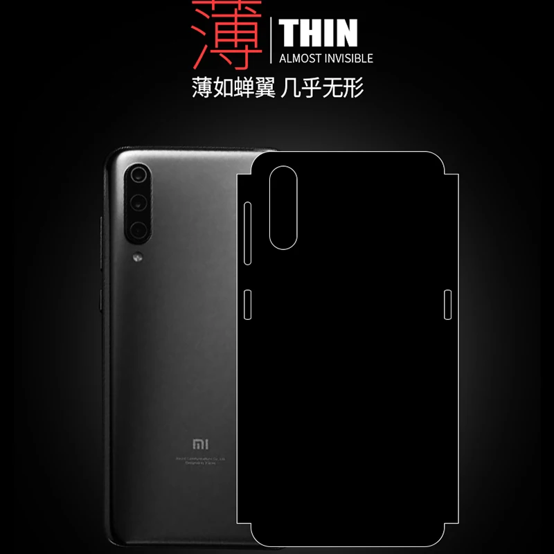 Для Xiaomi mi 8 Mi 9 задняя пленка Капитан Америка 3D цветная чехол для xiaomi A3 Mix2S Mix3