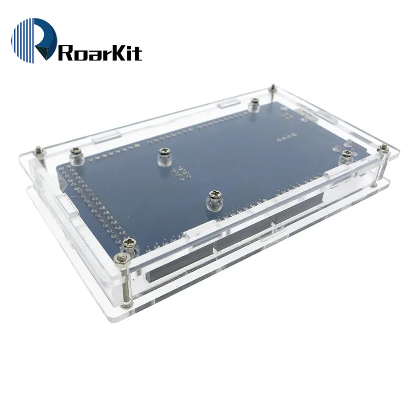 Прозрачный Акриловый Корпус для смарт электроники Mega2560 совместимый с arduino Mega 2560 R3
