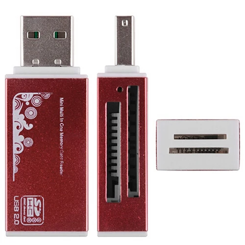 USB 2 0 Многофункциональный кардридер для карт памяти Micro SD SDHC TF M2 MMC MS Pro|ms pro|all in 1usb 2.0