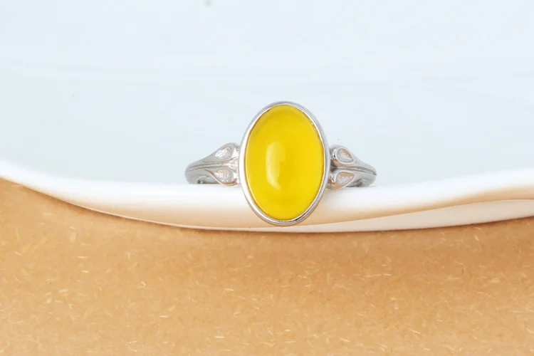 925 Sterling Silver Color Adjustable Ring Blank 8x12mm 8x10mm 11x13mm Settings Fitting Oval Cabochons Tray Jewelry Making | Украшения и
