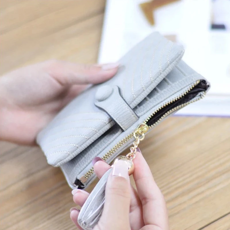 Леди bei брендовый дизайнерский короткий клатч кошелек винтажный матовый женский