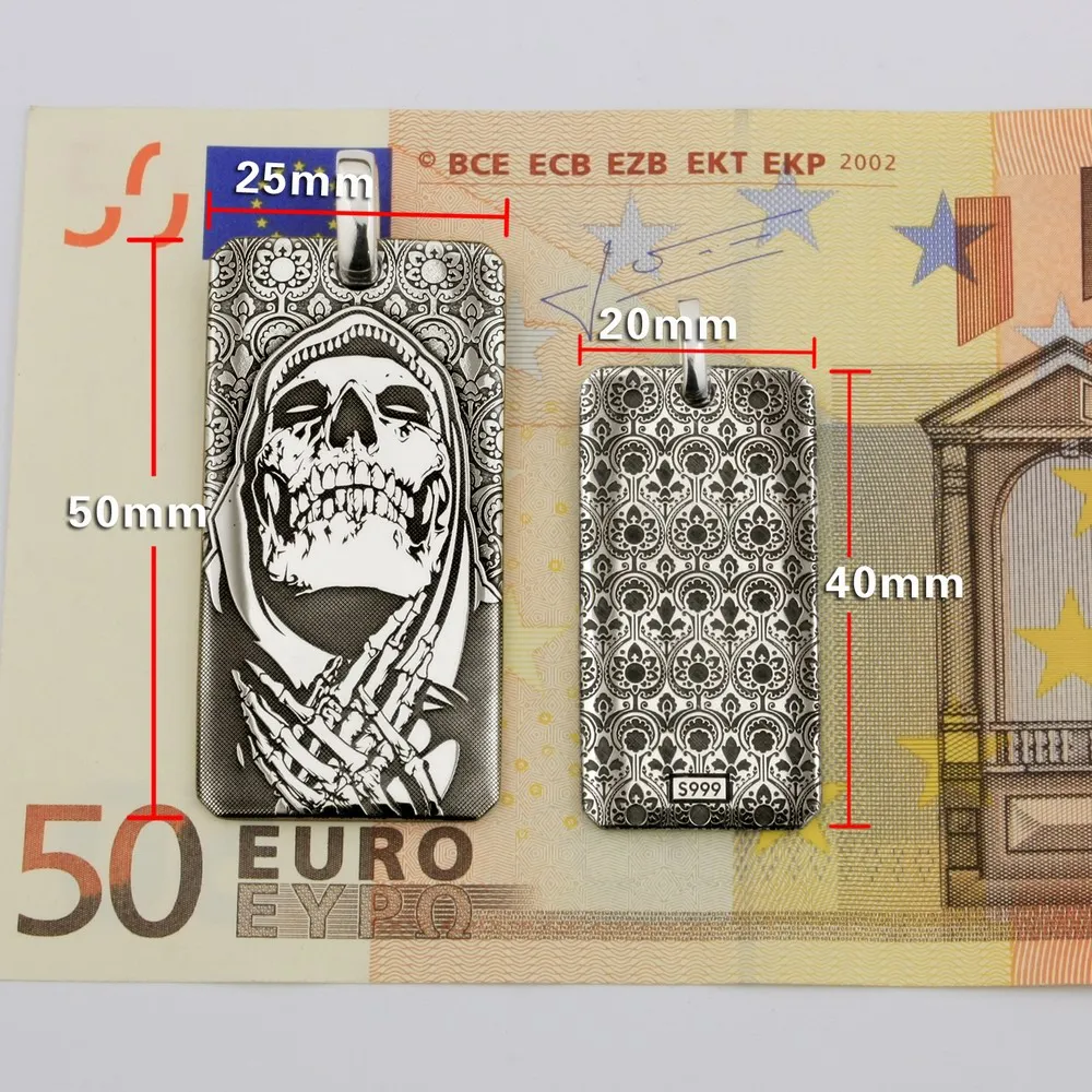 999 Чистое серебро высокая Детализация глубокая лазерная гравировка молитвенный