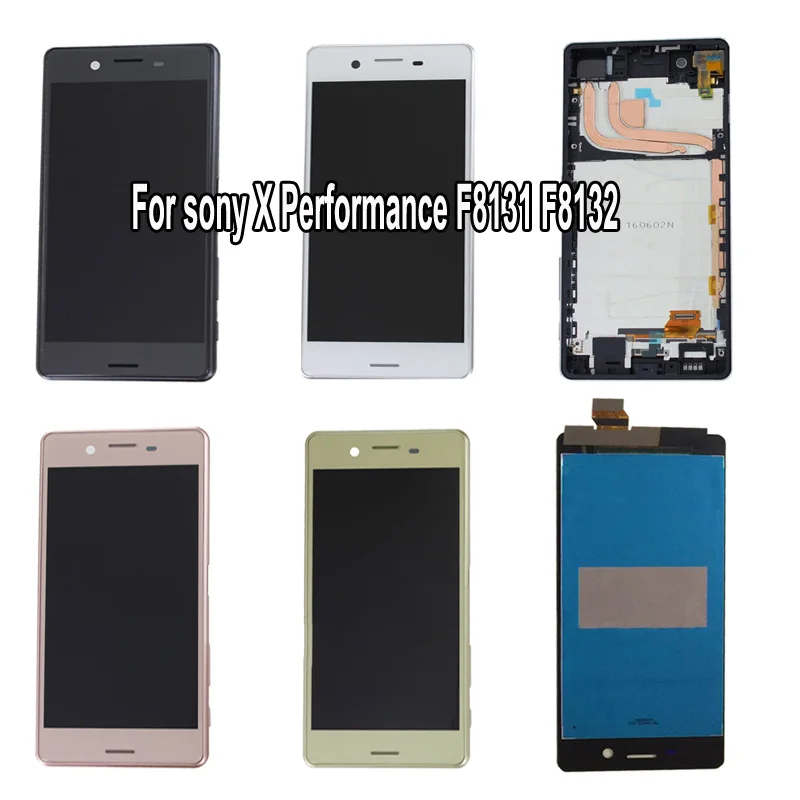 Оригинальный 5 ''для sony Xperia X Performance ЖК-дисплей сенсорный экран для дигитайзер