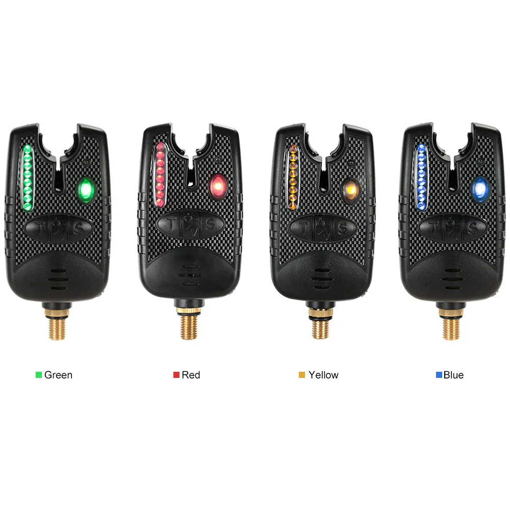 LIXADA 8 светодиодный сигнализатор для рыбалки водонепроницаемый Регулируемый тон