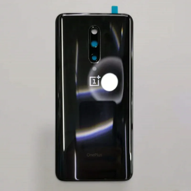 100% оригинальное стекло для Oneplus 7 Pro задняя крышка с камерой чехол на батарейках