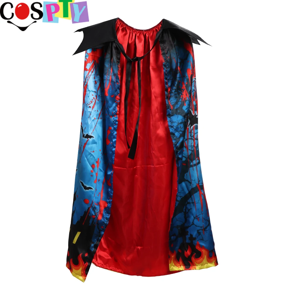 Cospty на Хэллоуин для детской вечевечерние костюмы косплея тканевая накидка