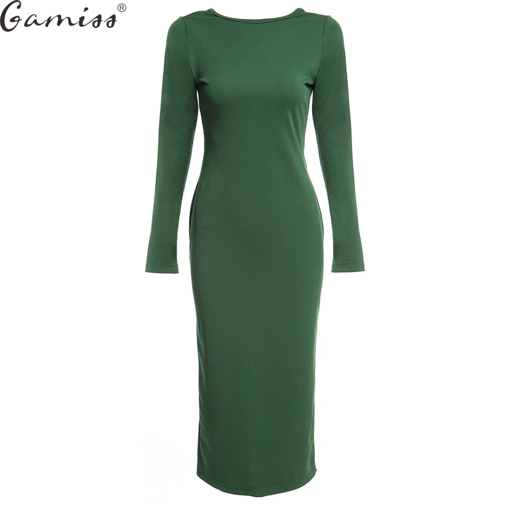 Женское облегающее платье футляр с длинным рукавом|sheath dress|tight dressdress women |
