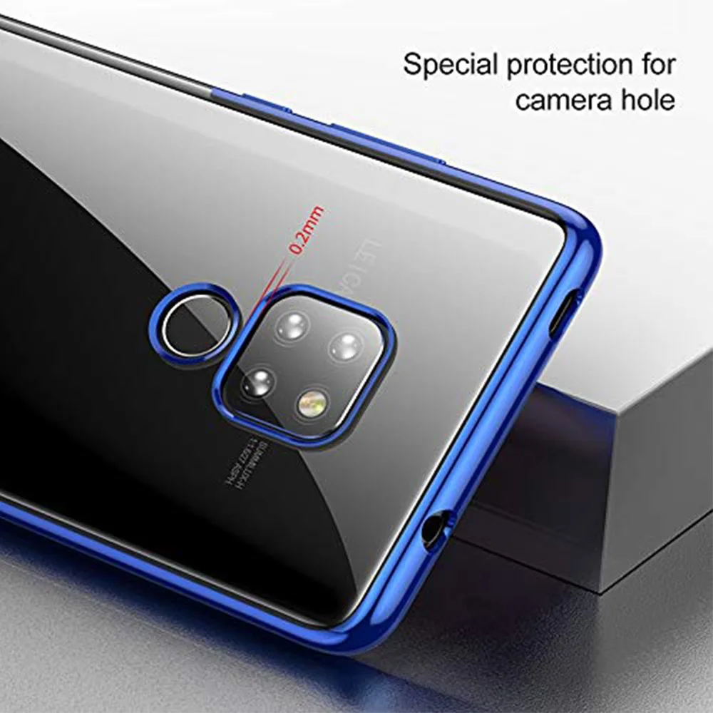 NYFundas Роскошный чехол из ТПУ с покрытием для huawei mate 20 lite pro X ультра тонкий мягкий