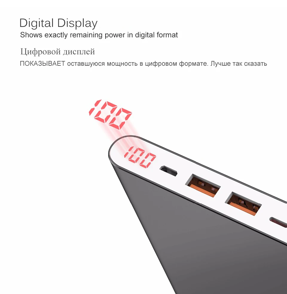 Yoobao A2 внешний аккумулятор 20000 мАч для Xiaomi Mi 2 USB быстрая зарядка портативный повербанк для samsung Galaxy S8 S7 S6 J3 телефон внешний аккумулятор