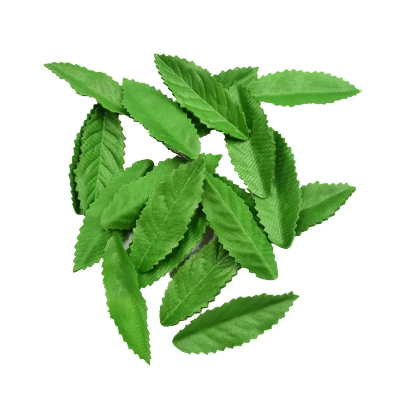 1000 шт. зеленый Рождественский листья искусственные цветы для свадьбы украшение
