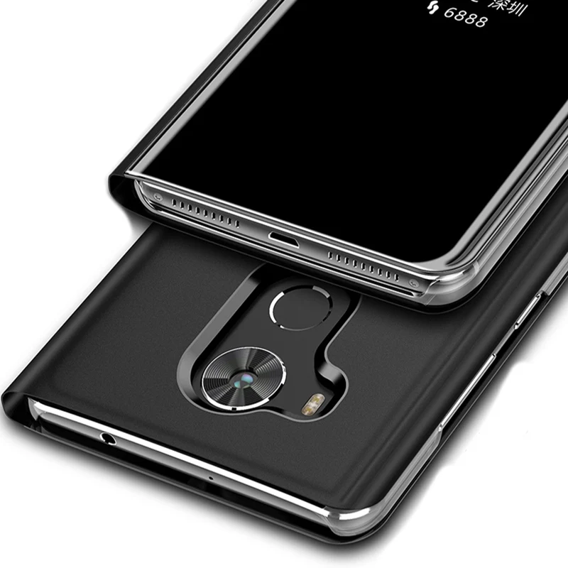 Зеркальный флип чехол для Huawei P30 Lite pro P20 P10 Mate20 10 lite Y5 Y6 2018 Магнитные защитные чехлы