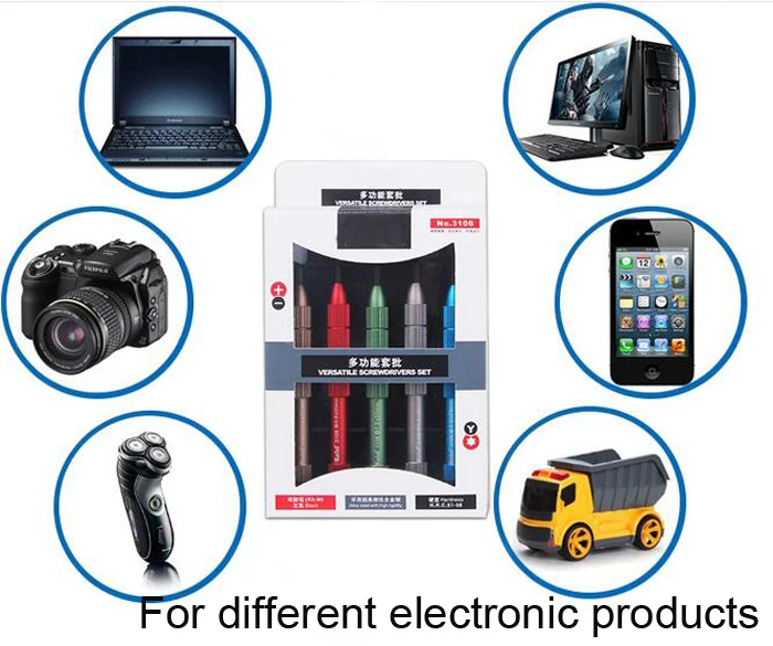 Hot sell 5 in 1 Multifunction Magnetic Precision Screwdriver For Cell phone and electronic products | Мобильные телефоны и