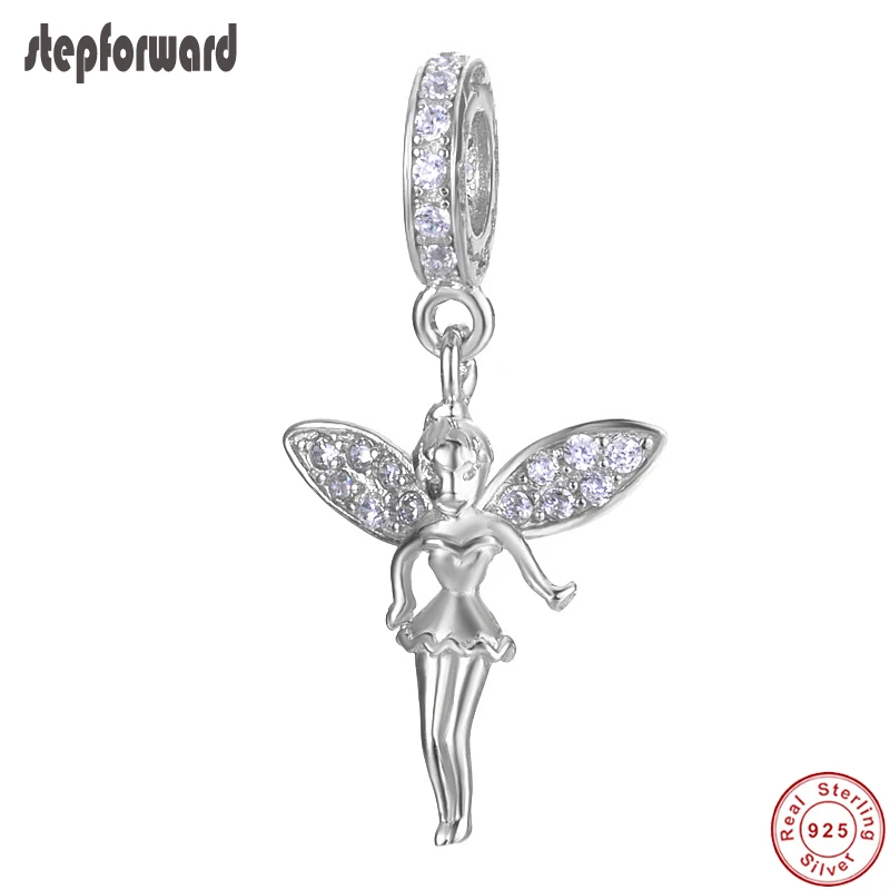 Лидер продаж 100% подвеска из серебра 925 пробы в виде сказочного Ангельского крыла