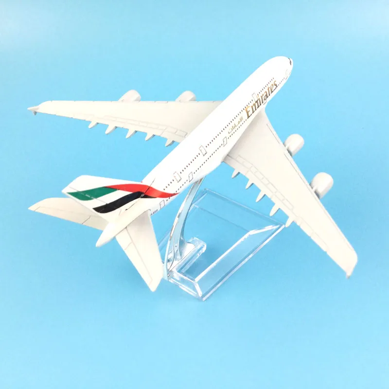 Модель самолета авиакомпании Air Emirates A380 модель из металлического сплава для