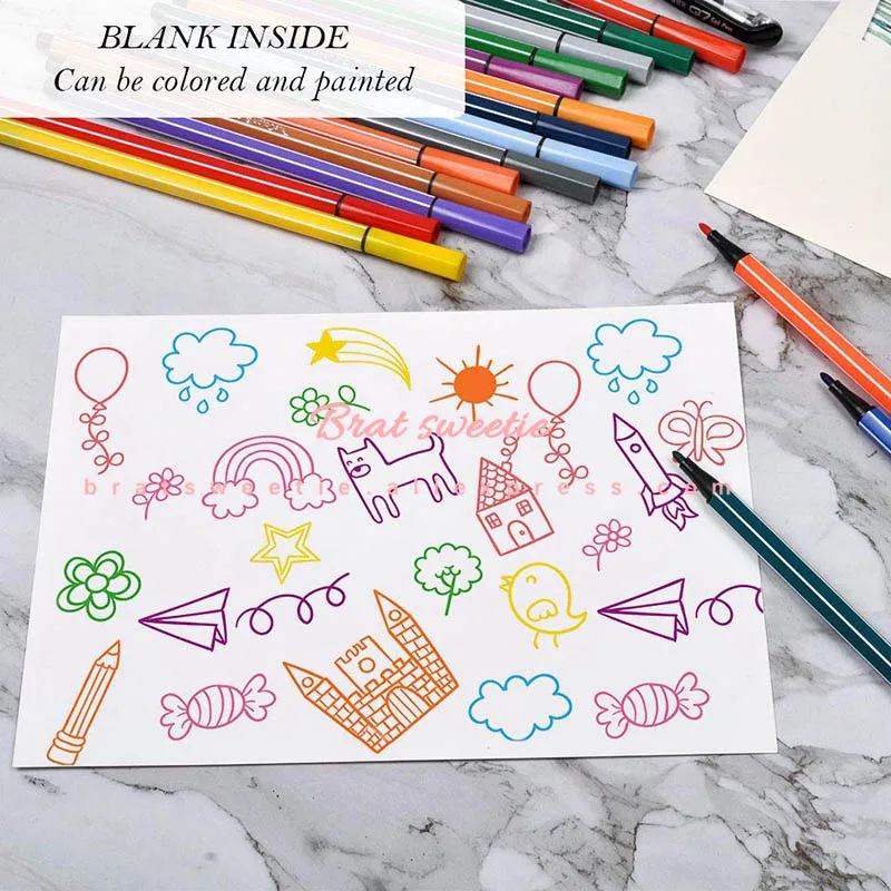 48 шт. подарочные открытки с зелеными листьями поздравительные свадебные