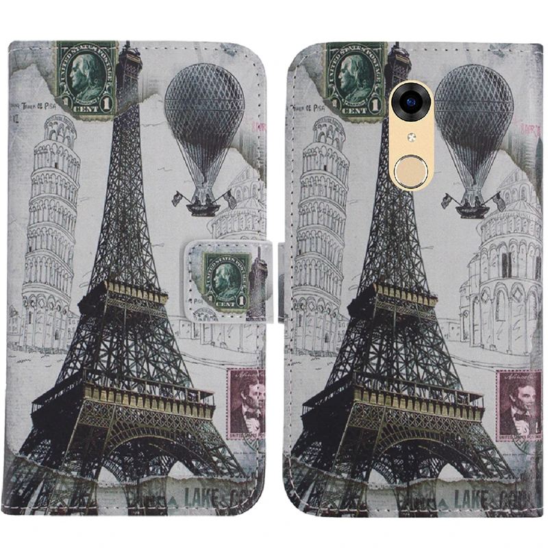 TienJueShi модный защитный кожаный чехол-книжка с откидной крышкой для BLU Studio View XL S790Q 5