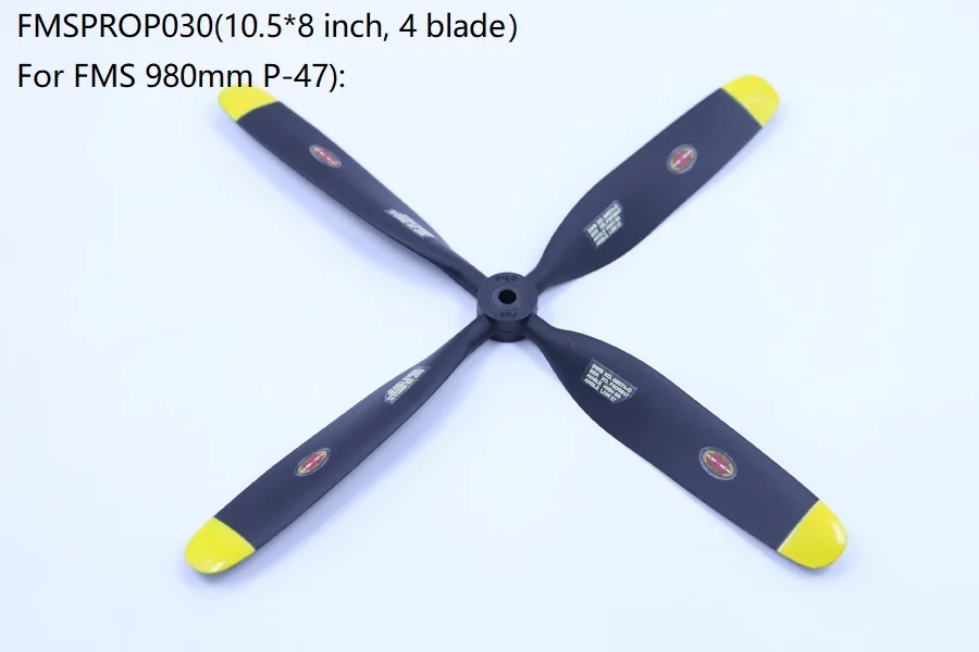 Пропеллеры Razorback FMS 980 мм P47 10 5*8 4-blade FMSPROP030 радиоуправляемый самолет вертолет