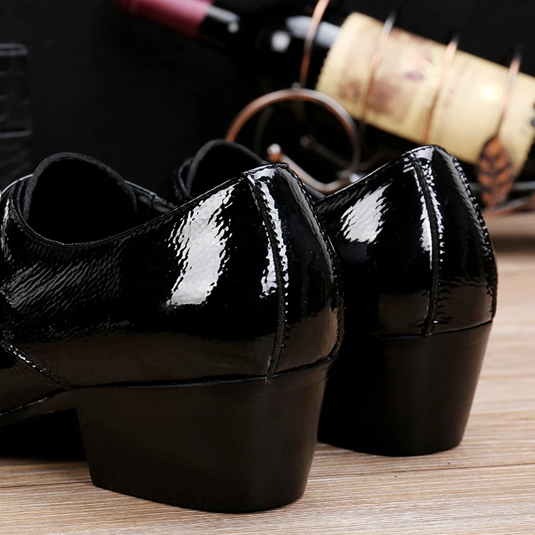 Британский Стиль Моды Мужская Обувь Острым Носом Пряжкой Верхнего Качества