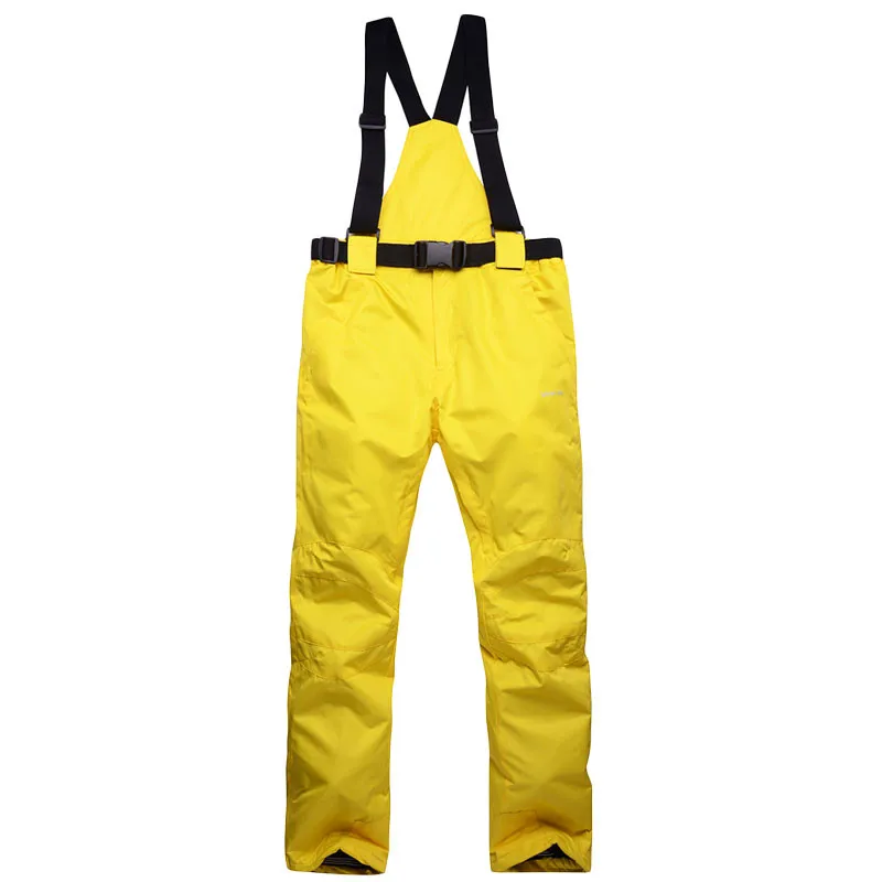 

Free Shipping Snow Ski Pants Women And Men Warm Winter Waterproof Skiing Snowboarding Outdoor Veneer Double Plate Ski Pants