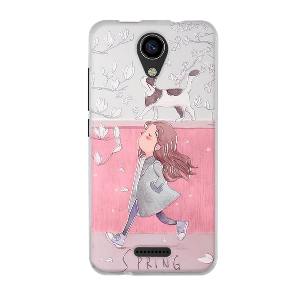 

Soft TPU Case for BQ 5057 Strike 2 BQS-5057 BQ-5057 Case Back Silicone Cover for BQ Strike 2 5057 Print Shells Fundas Phone Bags