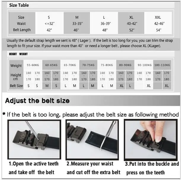 

VOHIO Fashion Belt Man Silver Buckle Automatic Leather Belt Factory Direct Selling Men Ceinture Homme Luxe Marque Free shipping