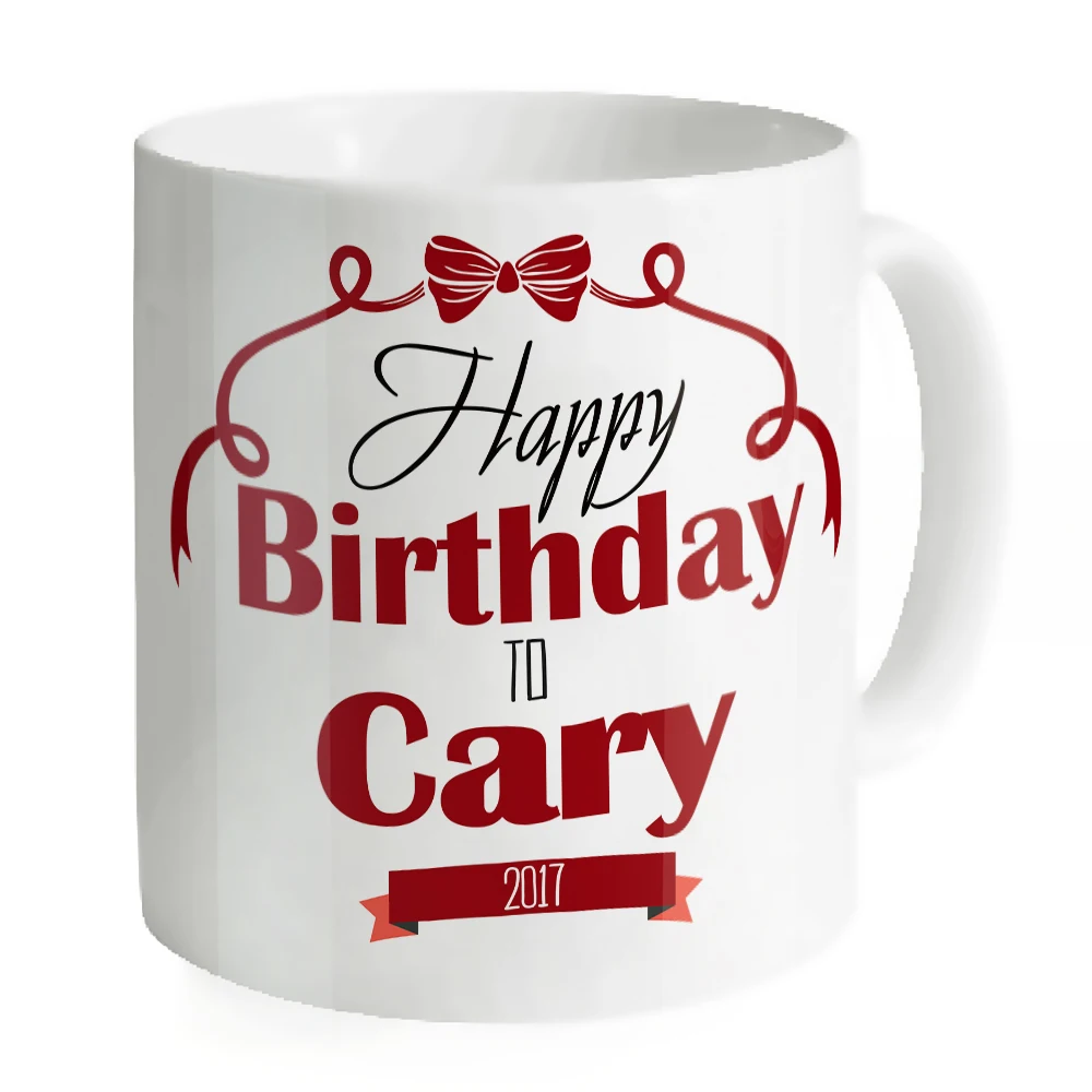 Кружки Кофе с днем рождения Кэри Кемпинг Рыбалка воды Чашки бабочка галстук