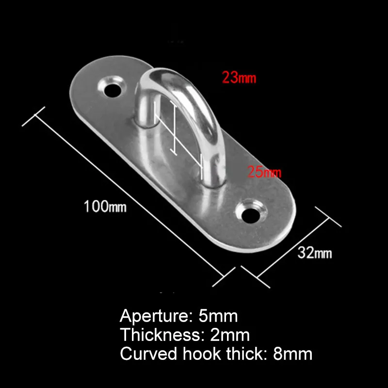 ➾st' 5 шт. накладки из нержавеющей стали для глаз продолговатая пластина