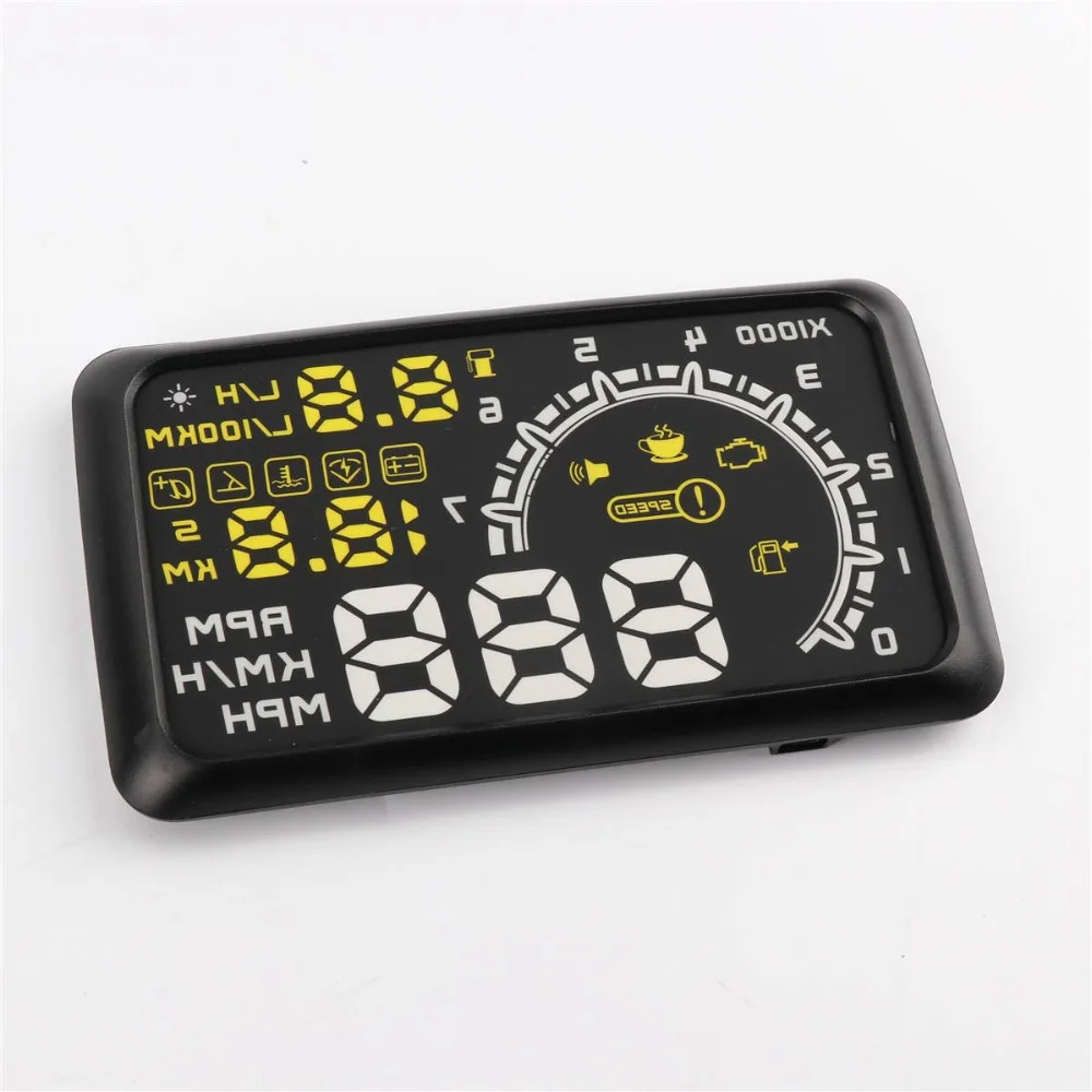 Дисплей для автомобиля HUD OBD дисплей скорость электронный метр лобовое стекло Hud