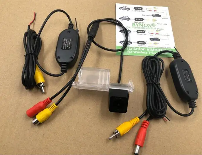 Wireless camera Starlight Ночная hd камера для Volkswagen polo Bora Magotan golf, камера заднего вида, парковочная система заднего вида - Название цвета: Wireless camera