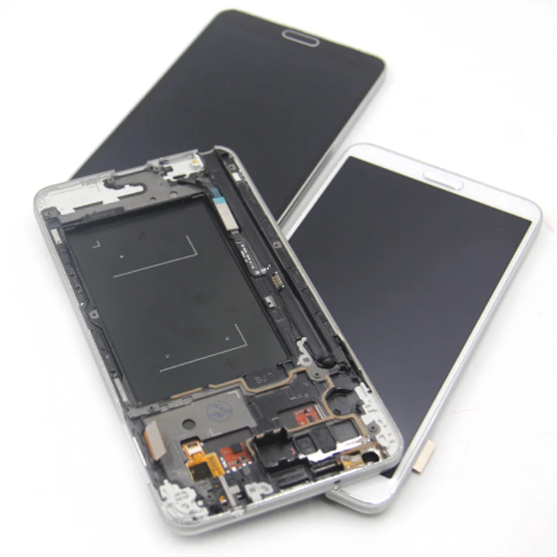 ЖК-дисплей для Samsung Galaxy Note3 Note 3 N9005 сенсорный экран дигитайзер сборка с рамкой |