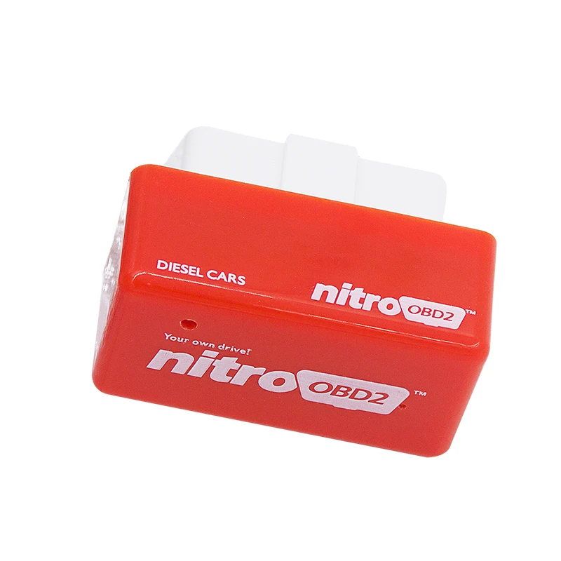 Полный чип экономии топлива 15% ECOOBD2 NitroOBD2 чип тюнинг коробка ECO OBD2 Nitro OBD2 для дизельного и бензинового двигателя вилка и привод