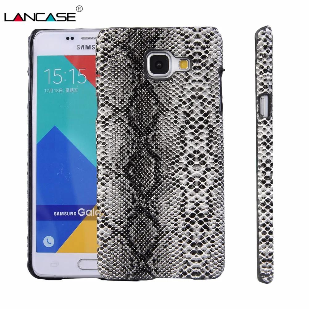 Змеиная Кожа PU Кожаный Чехол для Samsung Galaxy A3 2016 A310 A310F Корпус Ultral Тонкий кожаный 4.7