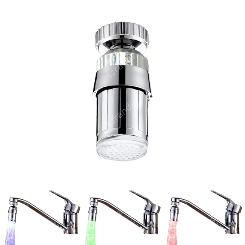 Цветные RGB адаптеры для кухонного смесителя|faucet kitchen|faucet light temperaturefaucet controller |