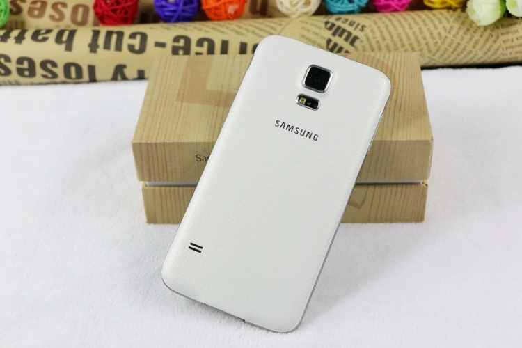 Оригинальный разблокирована Samsung Galaxy S5 i9600 мобильный телефон 5.1 &quotSuper AMOLED 4 ядра 16