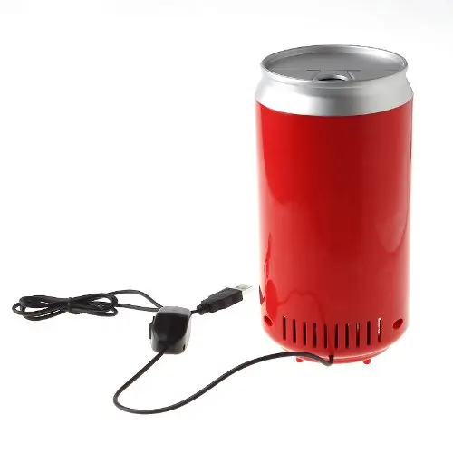 Mini USB PC Холодильник напитка Банки Cooler & Warmer Красный 2016 Новинка|can cooler|canned drink coolercooler