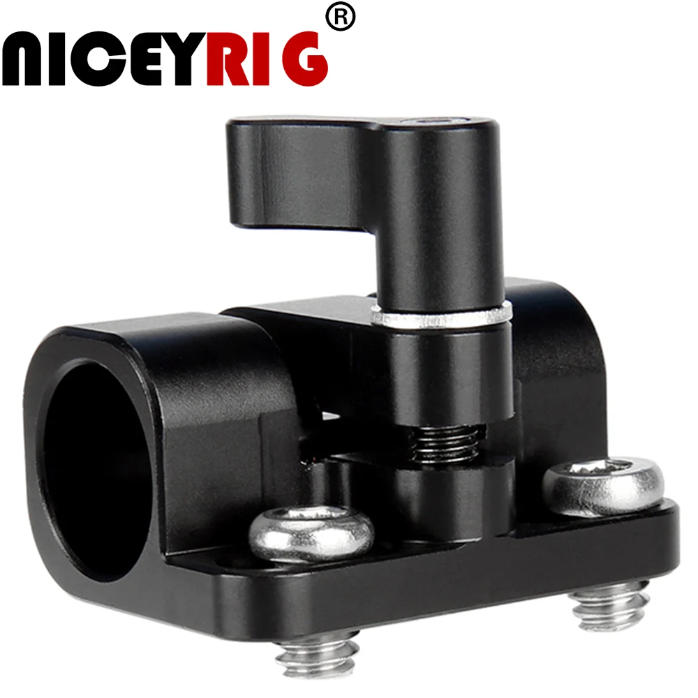 NICEYRIG 15 мм стержневой зажим 1/4 винт для DSLR камеры &quotплечевая установка винтовое