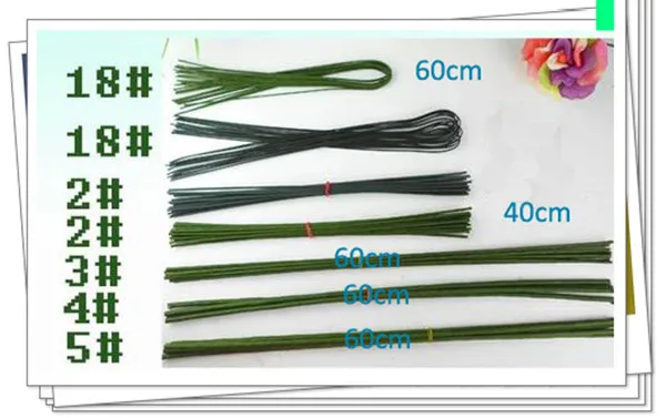 Бесплатная доставка 100 шт./лот #2 нейлоновые чулки стебли для цветов/DIY провода