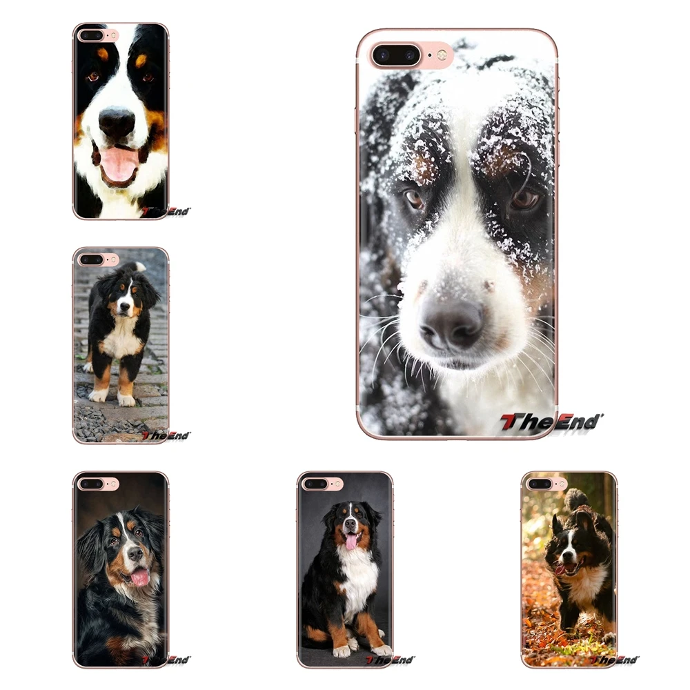 For Xiaomi Mi4 Mi5 Mi5S Mi6 Mi A1 A2 5X 6X 8 9 Lite SE Pro Max Mix 2 3 2S Bernese Mountain Dog puppy Berner Mobile Phone Case |