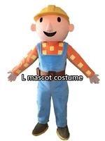 high quality bob the builder mascot costume character costume cartoon costume free shipping