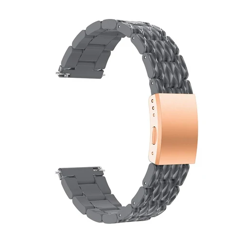 gray 20 мм ремешок для samsung galaxy watch active 42 мм S2 классический amazfit bip браслет из смолы Ticwatch E/2 huawei часы 2 ремень - Цвет ремешка: gray