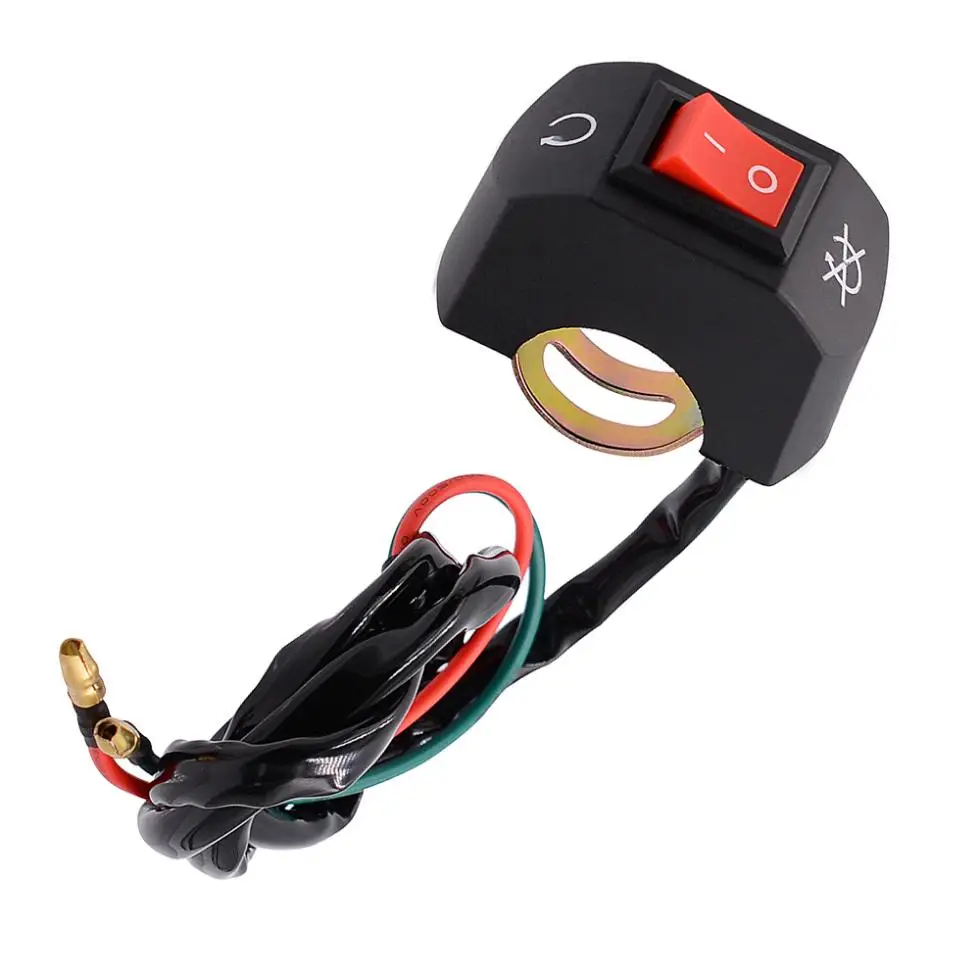 Водонепроницаемый универсальный переключатель на руль кнопка включения