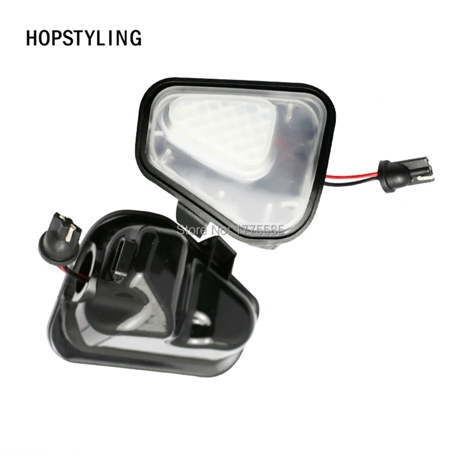 Hopstyling автомобильный Стайлинг 2 шт. светодиодный боковое зеркало лужа огни лампа без ошибки для Vw Volkswagen CC Passat B7 EOS Scirocco
